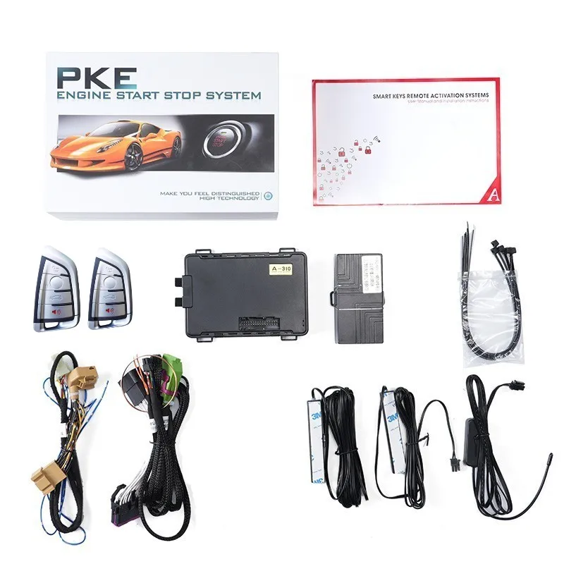 

For BMW X1 E84 X5 E70 X6 E71 Z4 E89 Add Engine Remote Start Stop System Keyless Entry comfortable entry GSM Mobile Phone control