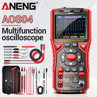 ANENG AOS04 9999 Count Digital Oscilloscope Multimeter 50MS/s Sampling Rate 10Mhz Bandwidth Support Waveform Storage Tester Tool