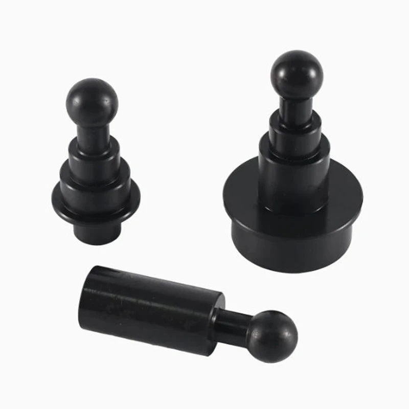 

Customized CNC Machining Turning Accessories Alloy Steel Precision Turned Black Spherical Locating Pin