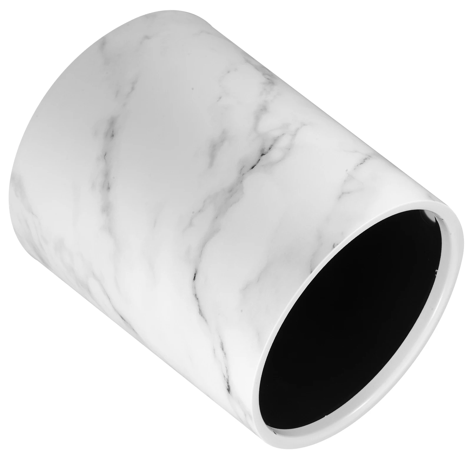 

1pcs Marble Trash Layer Kitchen Bathroom Waste Bin Garbage Container Room Trash Large Garbage Can Can Large Size Pp Modern