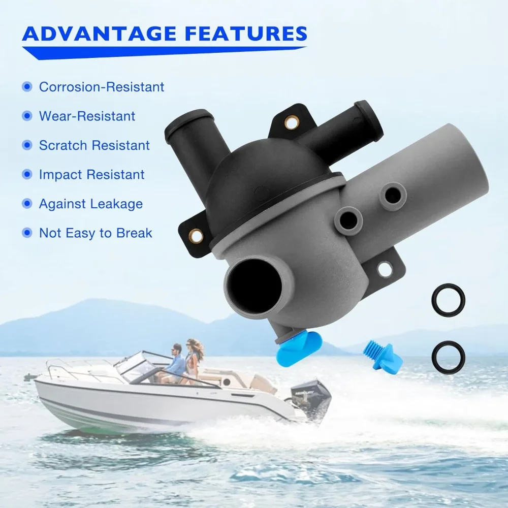 

Корпусы распределителя воды 863631T1 для Mercury MerCruiser Mercruisermx 4.3/5.0/5.7/6.2 MAG MPI 1998, выходной распределитель воды