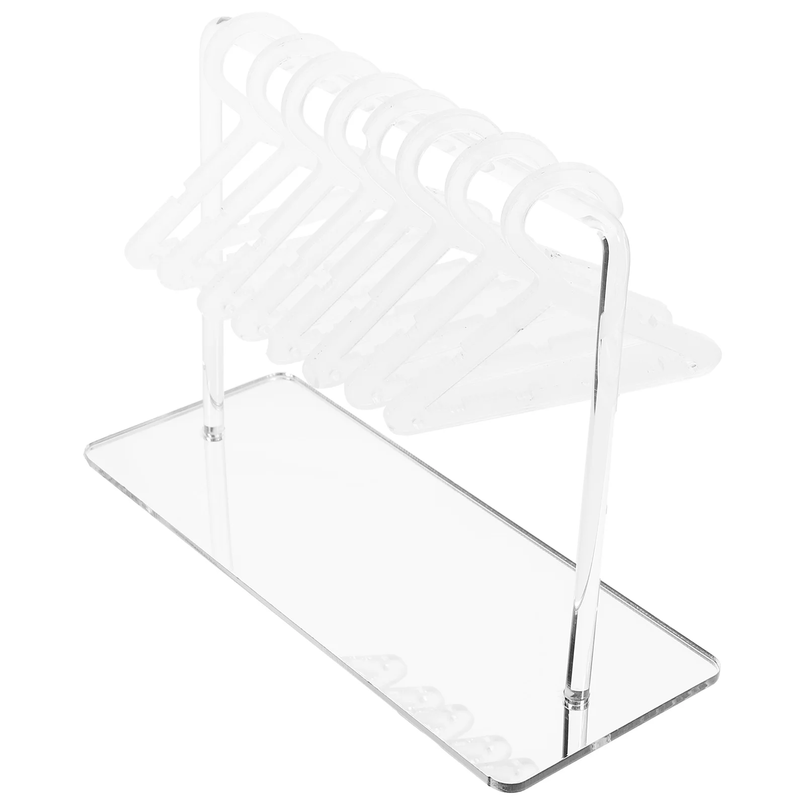 

1 Set Acrylic Earring Display Stand Small Hanger Type Clear Organizer For Dangle Studs Jewelry Storage Rack Earring Holder With