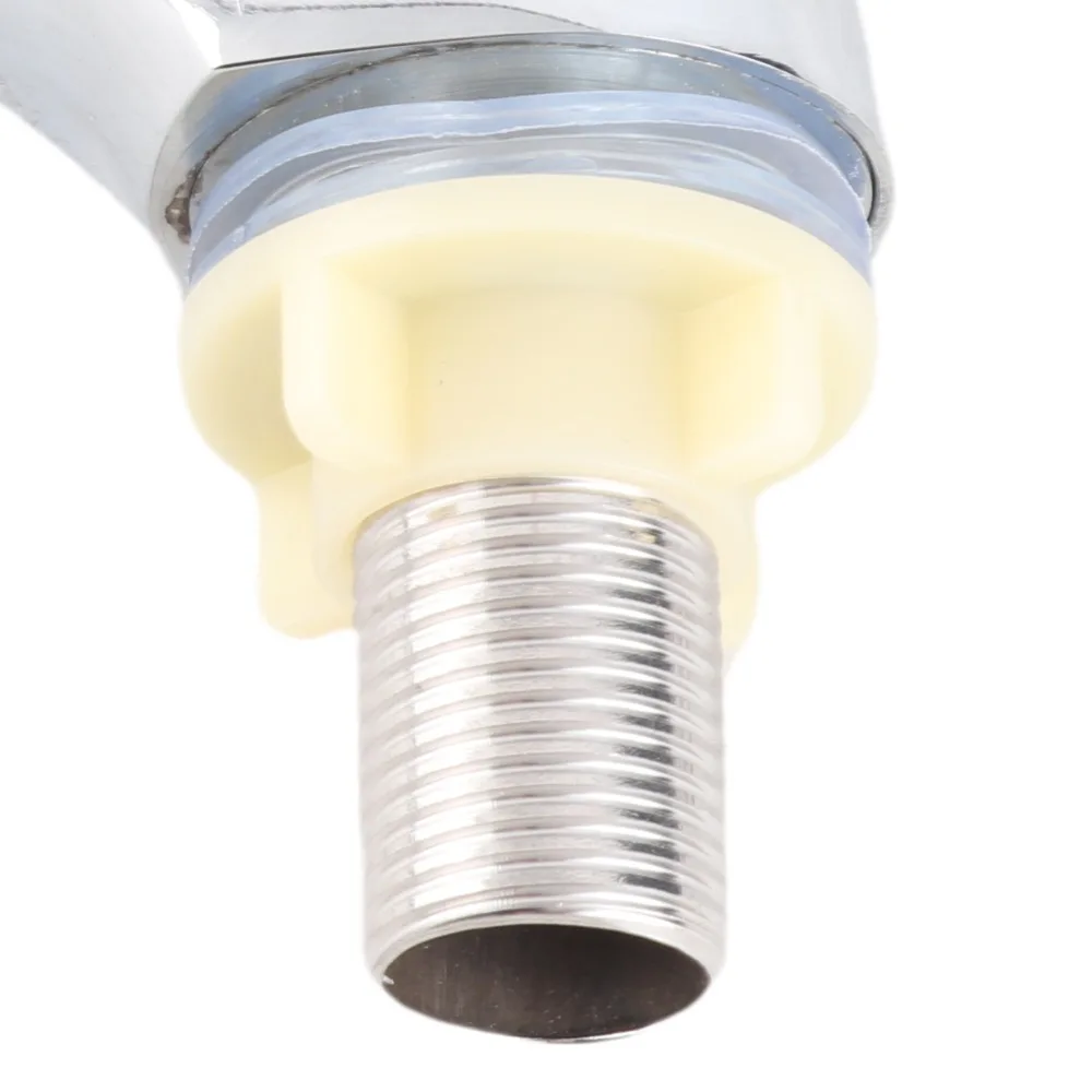 Single Cold Water Time Delay Faucet Copper Push Button Water Saving Faucet Female Thread G1/2 Self Closing Tap Bathroom Use