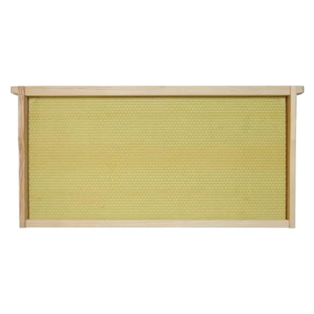 

Premium Beekeeping Frames, Fully Assembled, Enhanced Max Wax Coating for Rapid Comb Drawing, Universal Fit, BPA & BPS