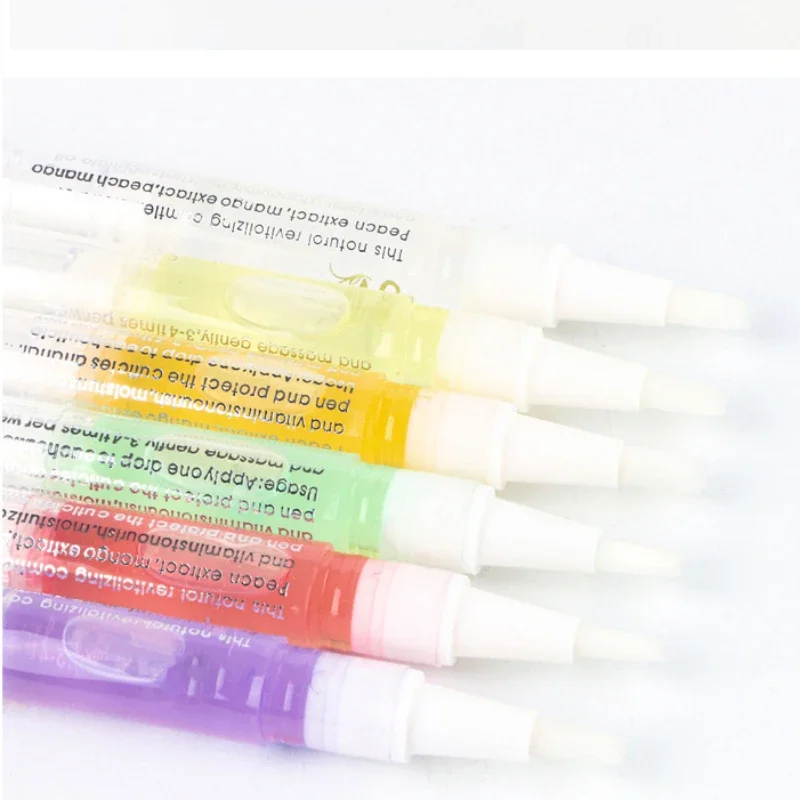 ปากกาน้ำมันหนังกำพร้าสำหรับเล็บเพื่อความงามปากกาขอบน้ำมันบำรุง5มล. สำหรับทำเล็บ