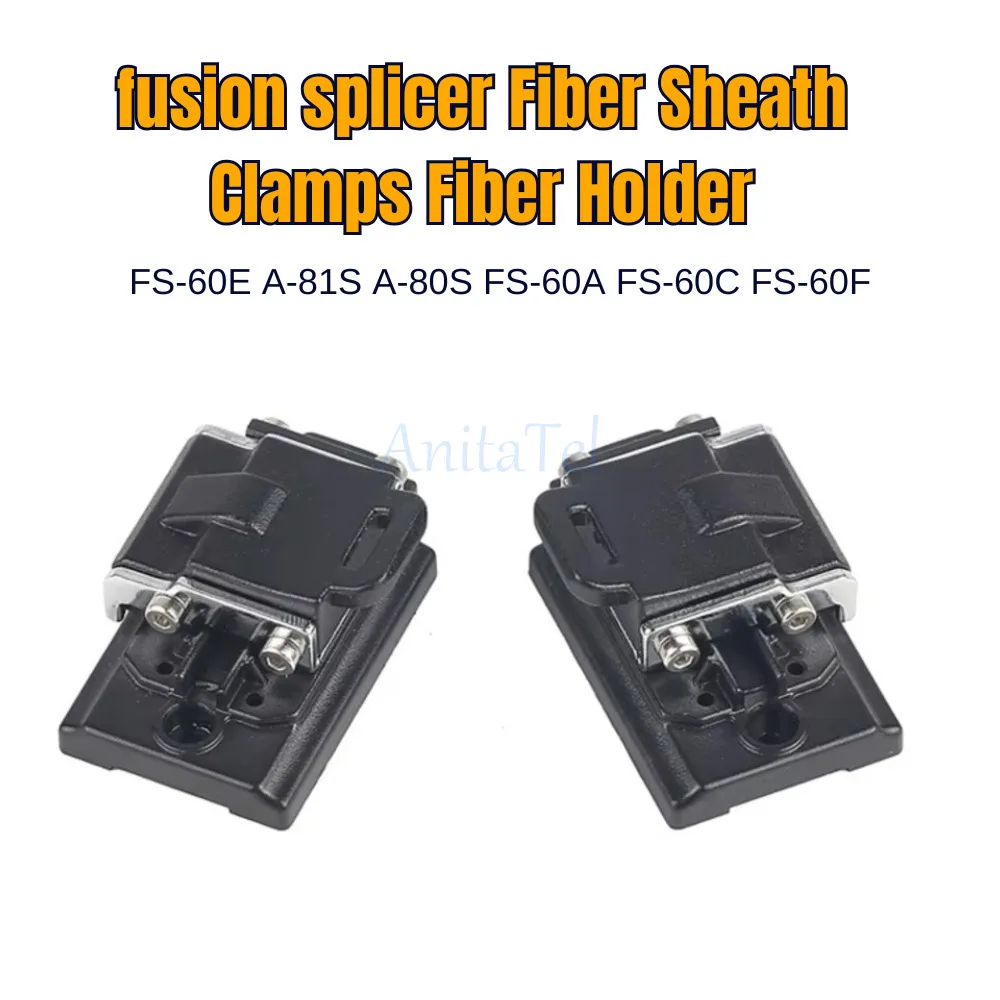 Fusion Splicer Original สาม-In-One CLAMP A-60F/A-87S/A-81S/A-88S/A-80S/A-86S ร่องสายจัมเปอร์ Pigtail Bare Fiber