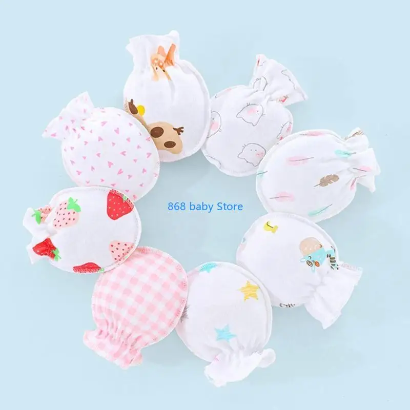 

29ee за 0-5 месяцев мальчики и девочки перчатки перчатки хлопок младенец малыш