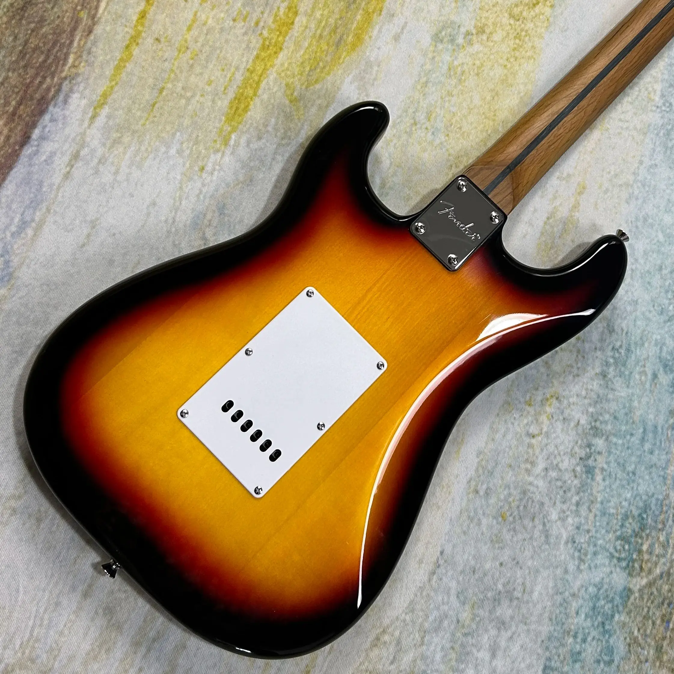 Electric Guitars Vintage Sunburst Version Maple Fingerboard Mahogany Body Carbon-roasted Maple Neck