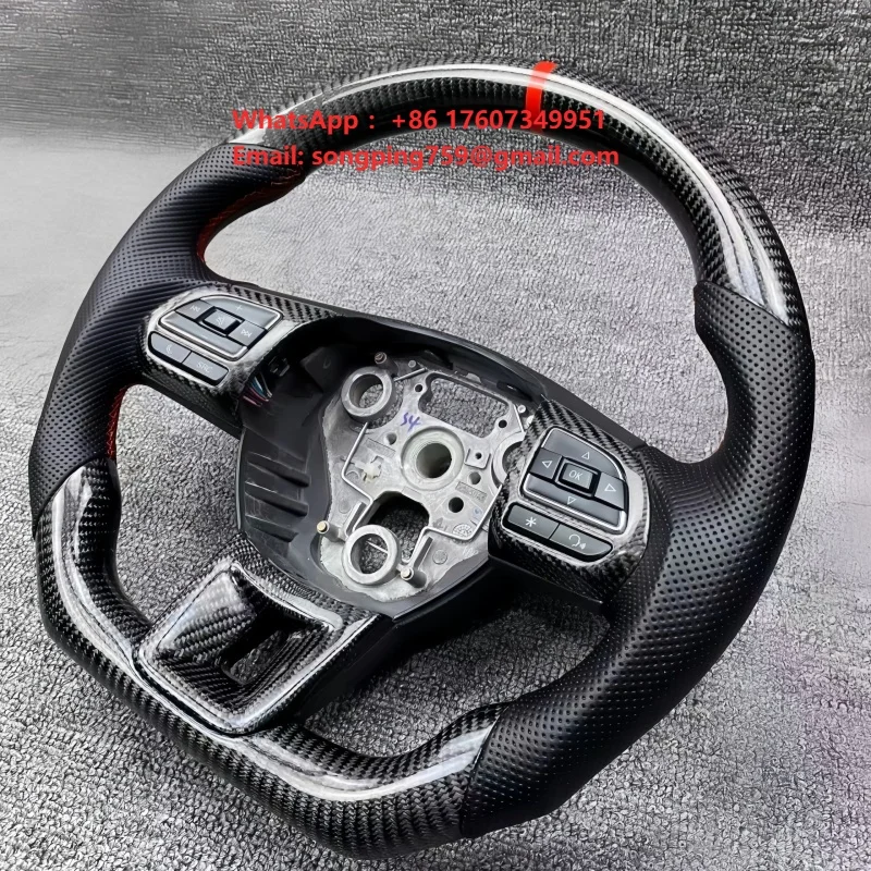 Hot Seller Upgrade Optimum Performance Carbon Fiber Led Suede for MG4 MG5 MG6 MG7Car Accessories Car Steering Wheel