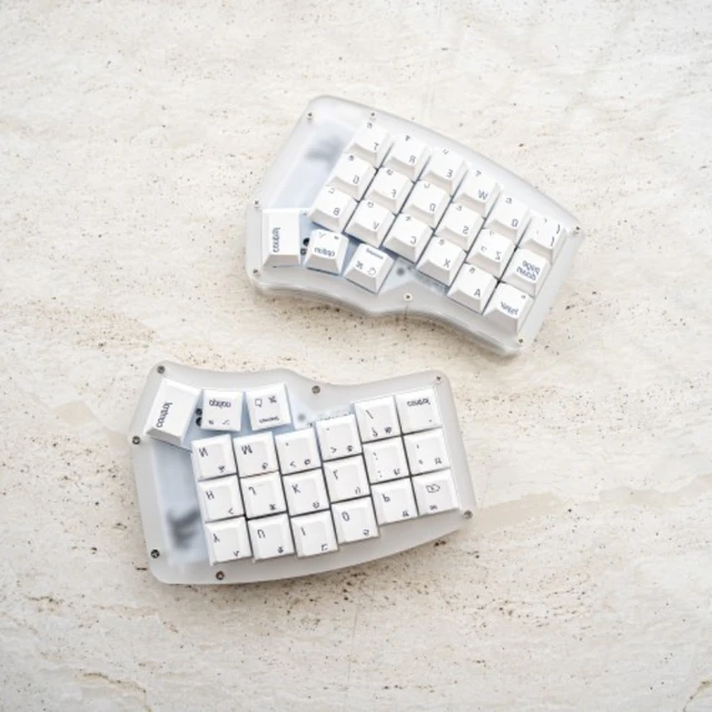 if-corne wireless split mechanical keyboard hot-swappable 