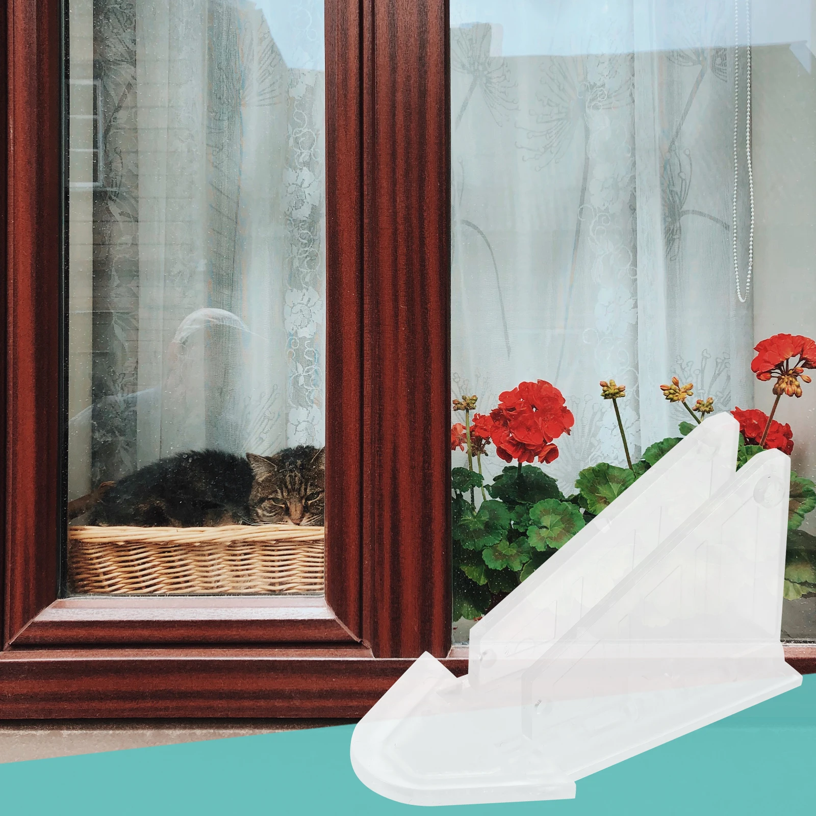 

4pcs Sliding Window Locks Proof Transparent Safety For Doors Glass Secure Pet Prevention Door Locks Hardware