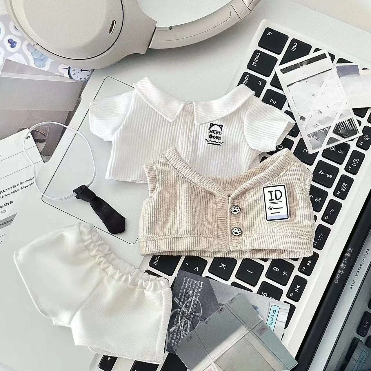 

20cm cotton doll costume set work clothes series doll clothes