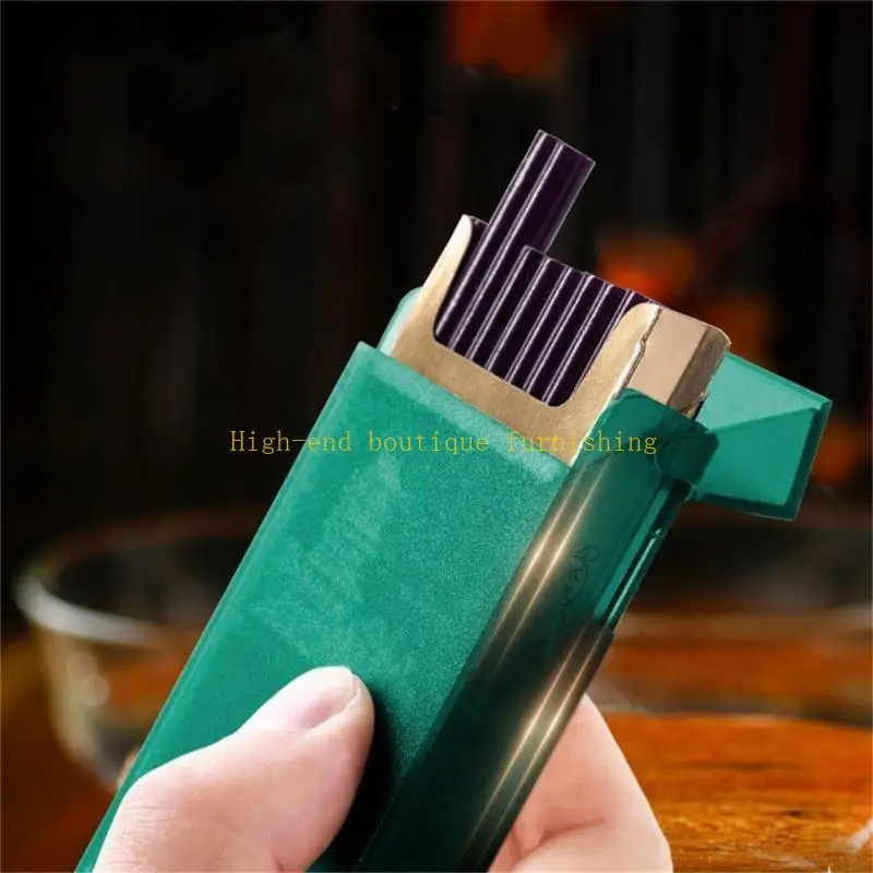 L9NB 20Pack Transparent Matte Cigarette Case Moisture Waterproof Resistant for Summe Outdoor Dampness Protections