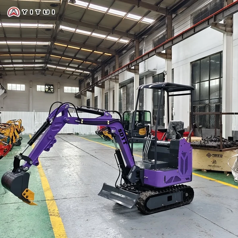 La gamma del modello di mini escavatore è completa e supporta la personalizzazione per il mini escavatore con motori diesel applicabili su più scenari