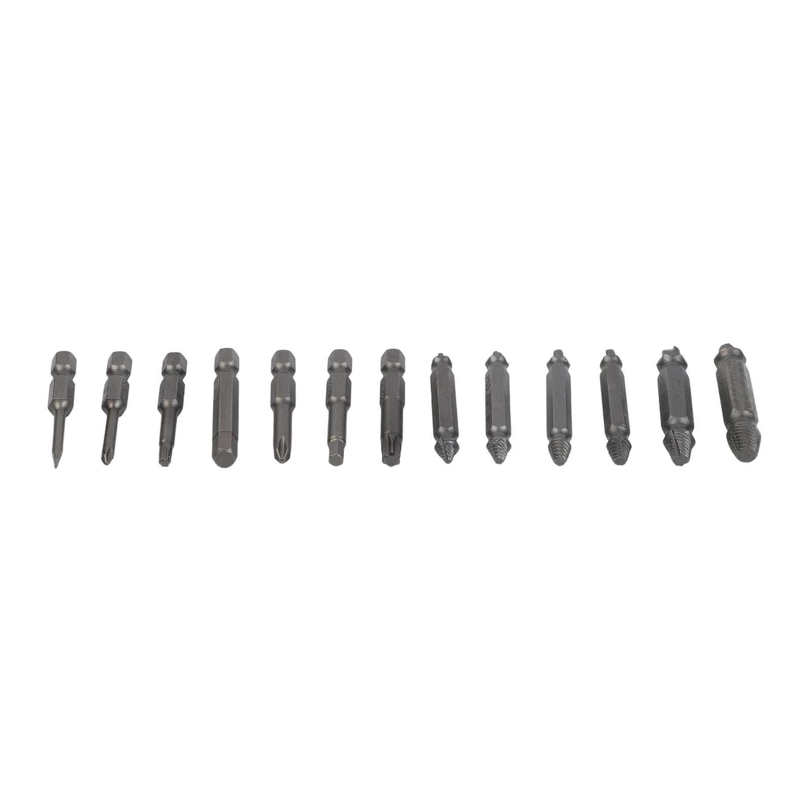 Broken Bolt Removal Silver as Pictured Screw Extractor Set Left And Right Thread Use Deep Recess Reach For Stripped Screws