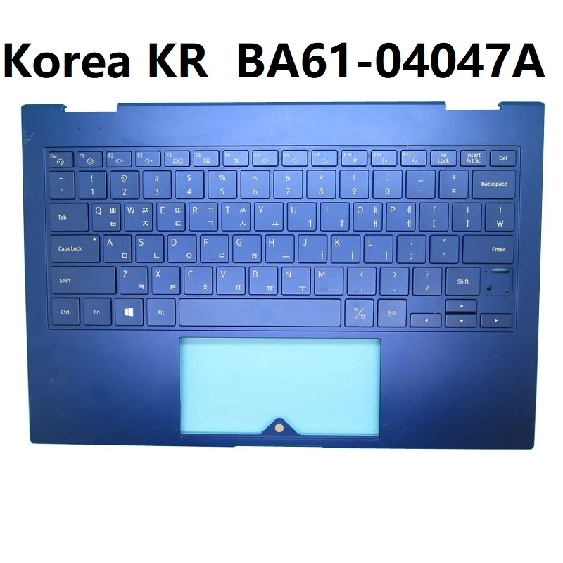 

Korea KR Blue Laptop PalmRest&keyboard For Samsung NP930QCG NT930QCG 930QCG BA61-04047A Without Touchpad New