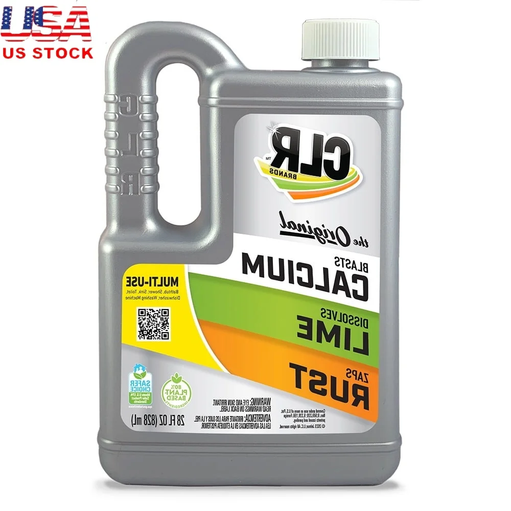 Dissolvant de rouille de Calcium et de chaux, nettoyeur multi-surfaces, écologique, Non toxique, à action rapide, plomberie sûre, taches d'eau dure, EPA plus sûre