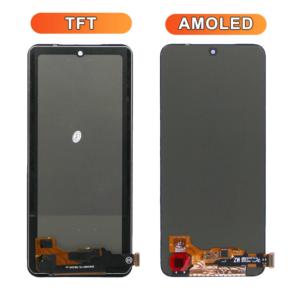 AMOLED Screen for Xiaomi Redmi Note 11S 2201117SG 2201117SI Lcd Display Digital Touch Screen for Redmi Note 11S Replacement