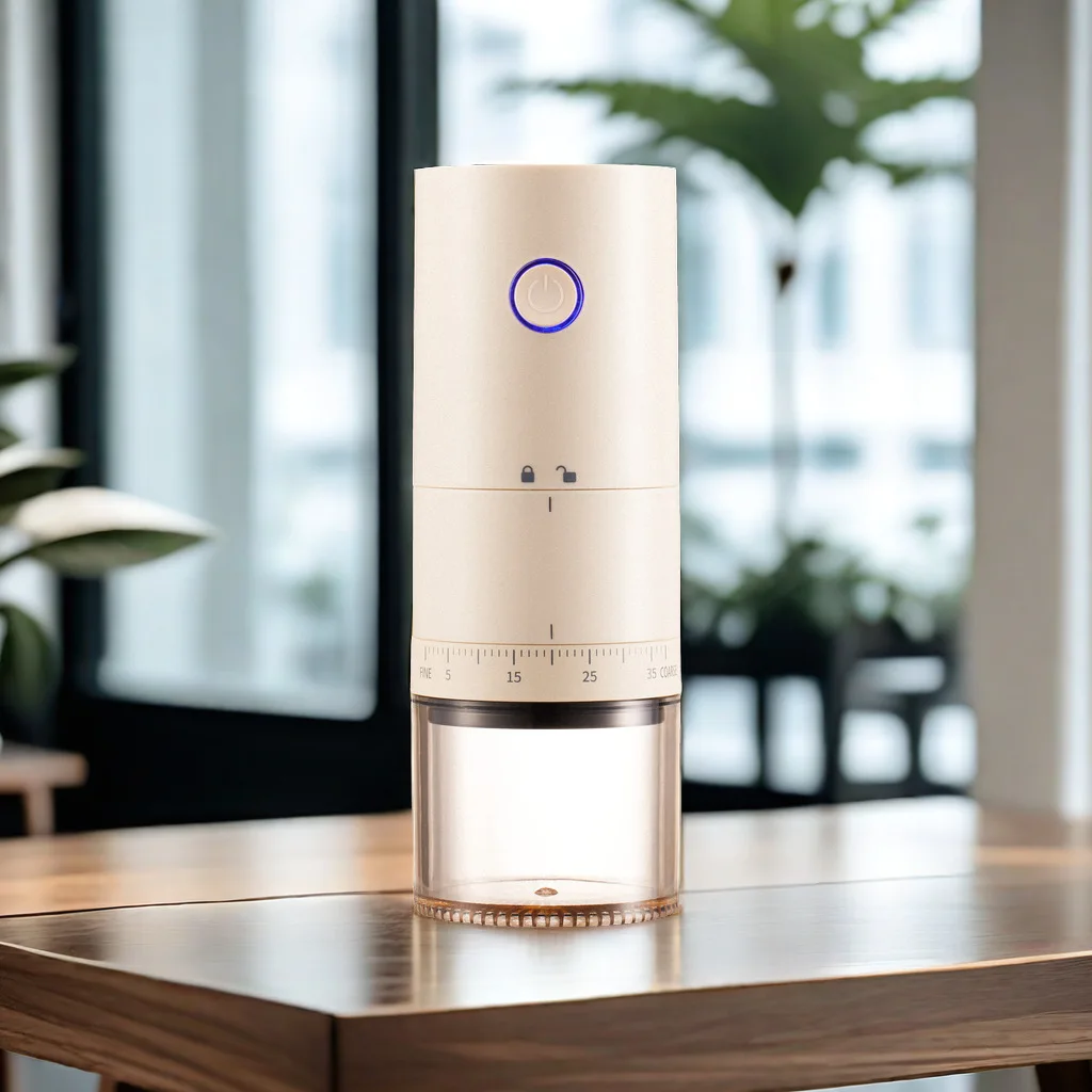 مطحنة القهوة الكهربائية نوع C USB تهمة المحمولة آلة طحن أوتوماتيكية لحبوب البن مطحنة طحن أوتوماتيكية بالكامل