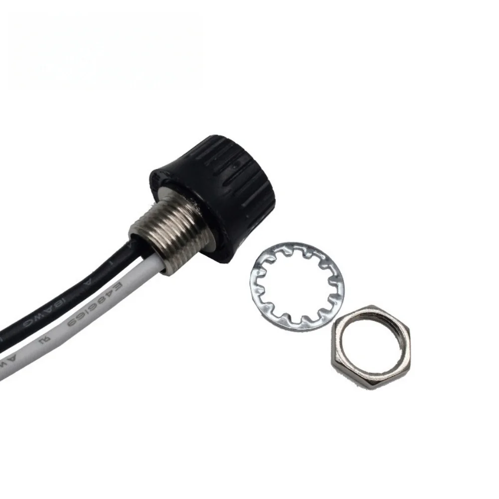180 Degree Dimmer Switch Installation Electrical Socket Rotary Dimmer Single Pole ON-OFF Snap-in Mounted Design