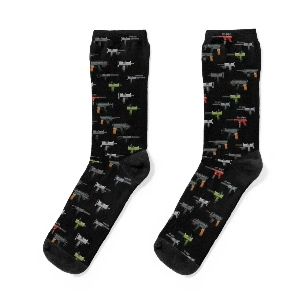 

Sub Machine Shooters Socks Toe sports Running Men's Socks Women's