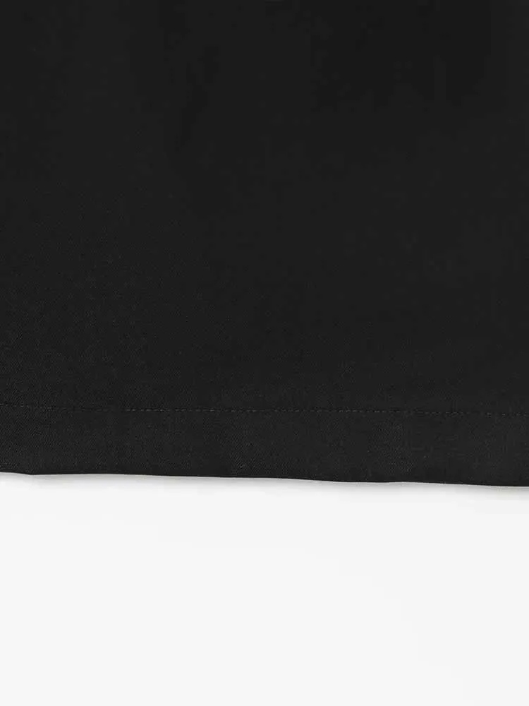 النمط الأوروبي والأمريكي الخريف أزياء جديدة ملابس نسائية بسيطة منتصف الخصر تنوعا أنيقة نسخة بالون بنطلون