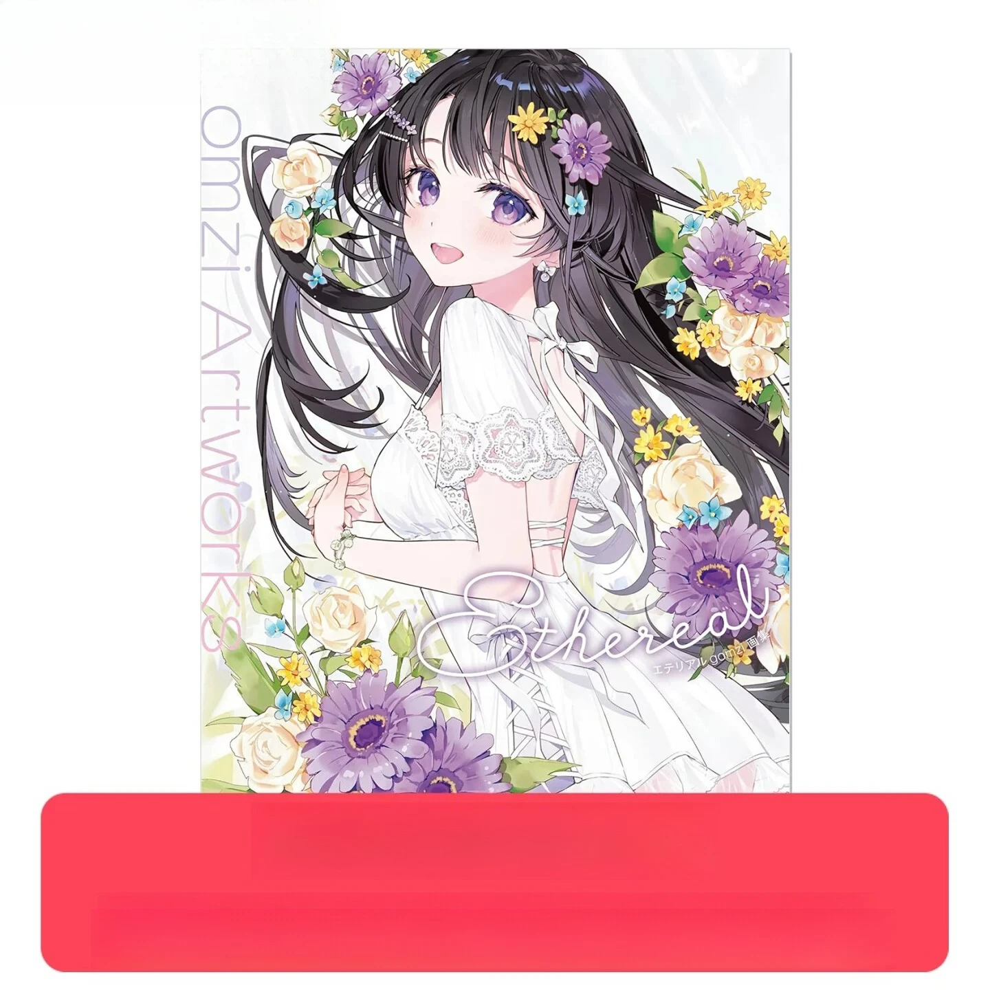 Pre-Order Ethereal Gomzi Artbook Korean Illustrator 1st Collection Pure Beautiful Girls Transparent Light Texture