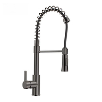 High- Arc Spring Single Handle Pull Down Spray Kitchen Sink Faucets for the Kitchen Sink in USA Inventory