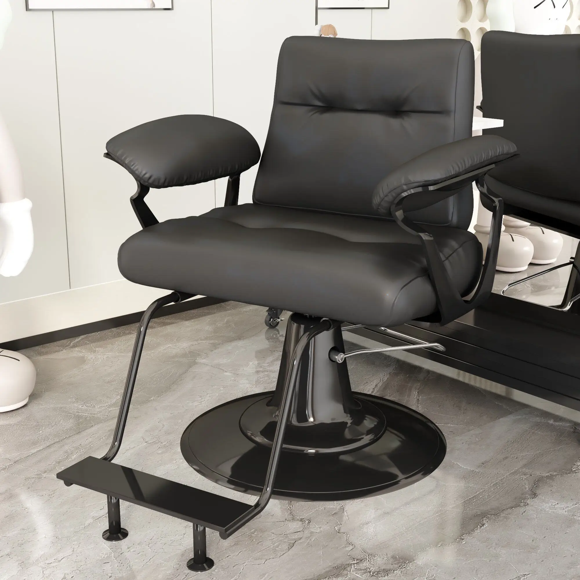 

Beauty Barber Chair Makeup Salon Reclining Shampoo Barber Chair Hairstylist Salao De Beleza Profissional Moveis Furniture