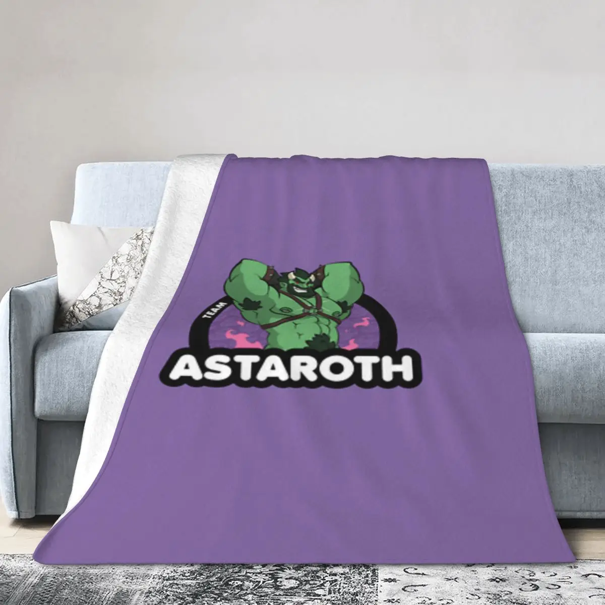 Team Astaroth — Ультрамягкое одеяло из микрофлиса Robin Morningwood Adventure