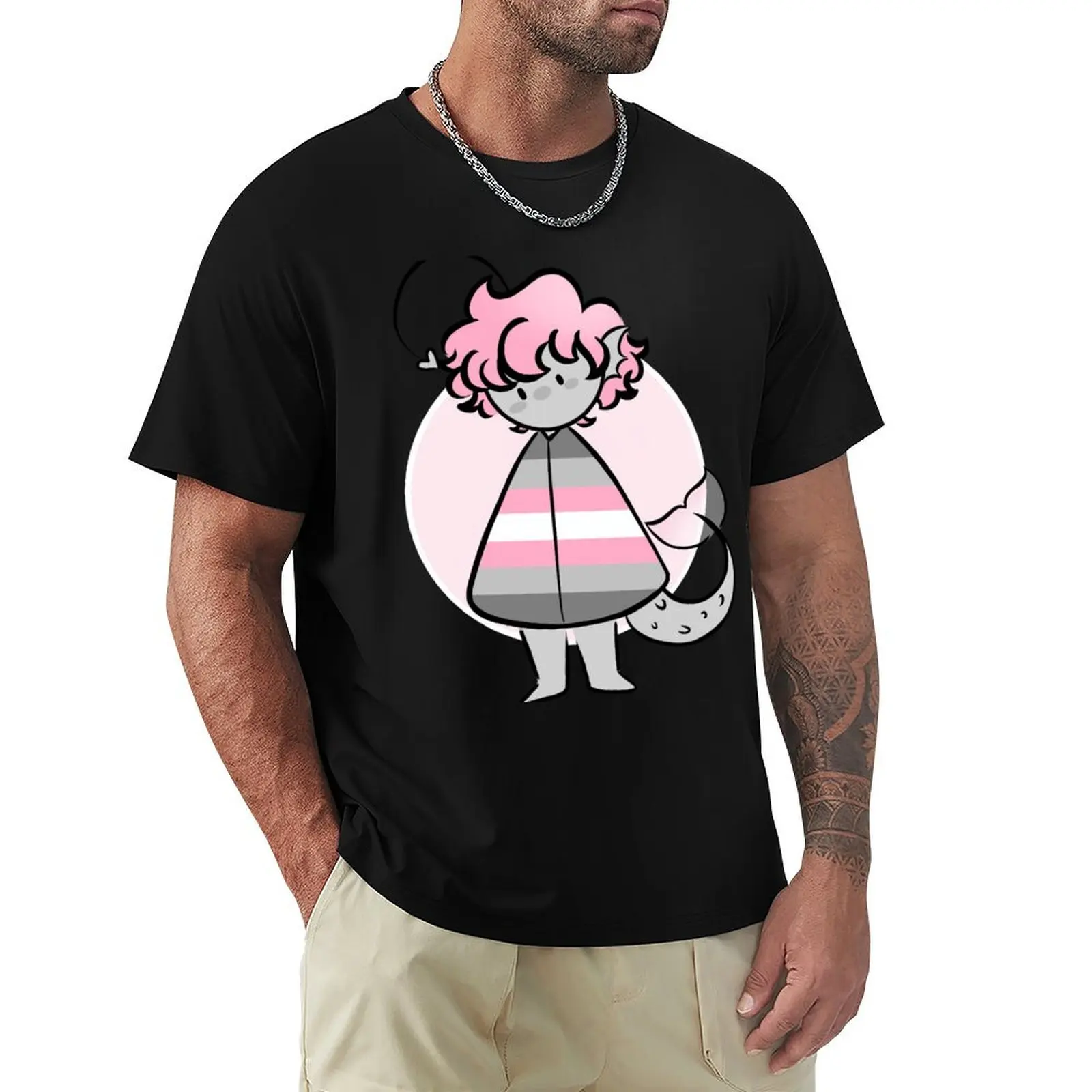 

Demigirl T-Shirt Plus Size Gym Sports T-Shirt