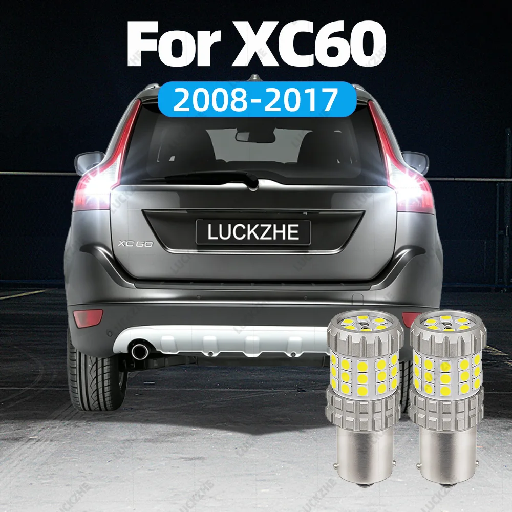 For Volvo XC60 LED Reverse Lights XC60 Accessories 2008 2009 2010 2011 2012 2013 2014 2015 2016 2017 Reversing Light Backup Bulb
