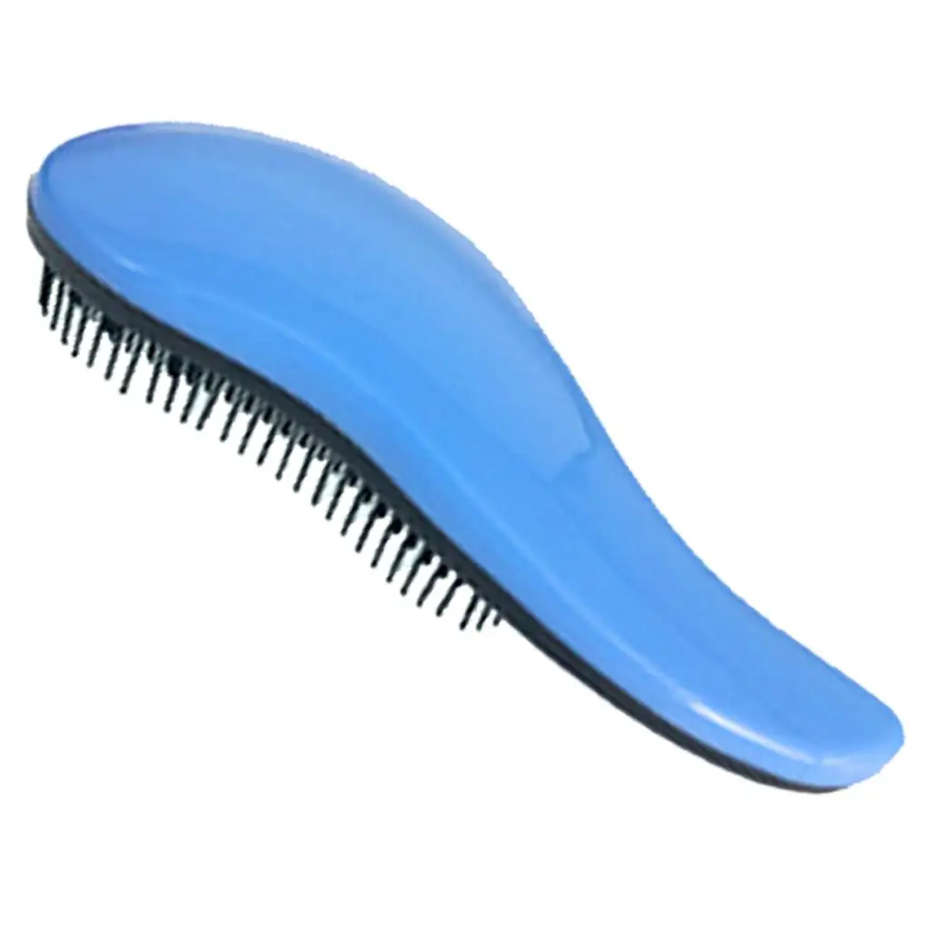 Compact Dry Wet Hairbrush Detangler Anti-static Comb for Kids and Adults Hair Styling Essentials