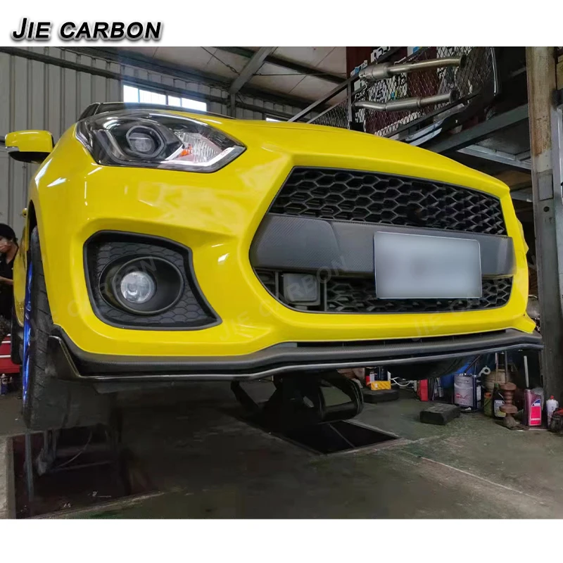 Fits 2018-2024 Suzuki Swift Sport ZC33S High Quality Carbon Fiber Auto Exterior Body Kit Diffuser Jie Carbon Style Upgrade