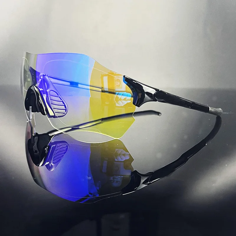 Riding Glasses Outdoor Sports Windproof Glasses Color Changing Sunglasses Daily UV Resistant Sunglasses