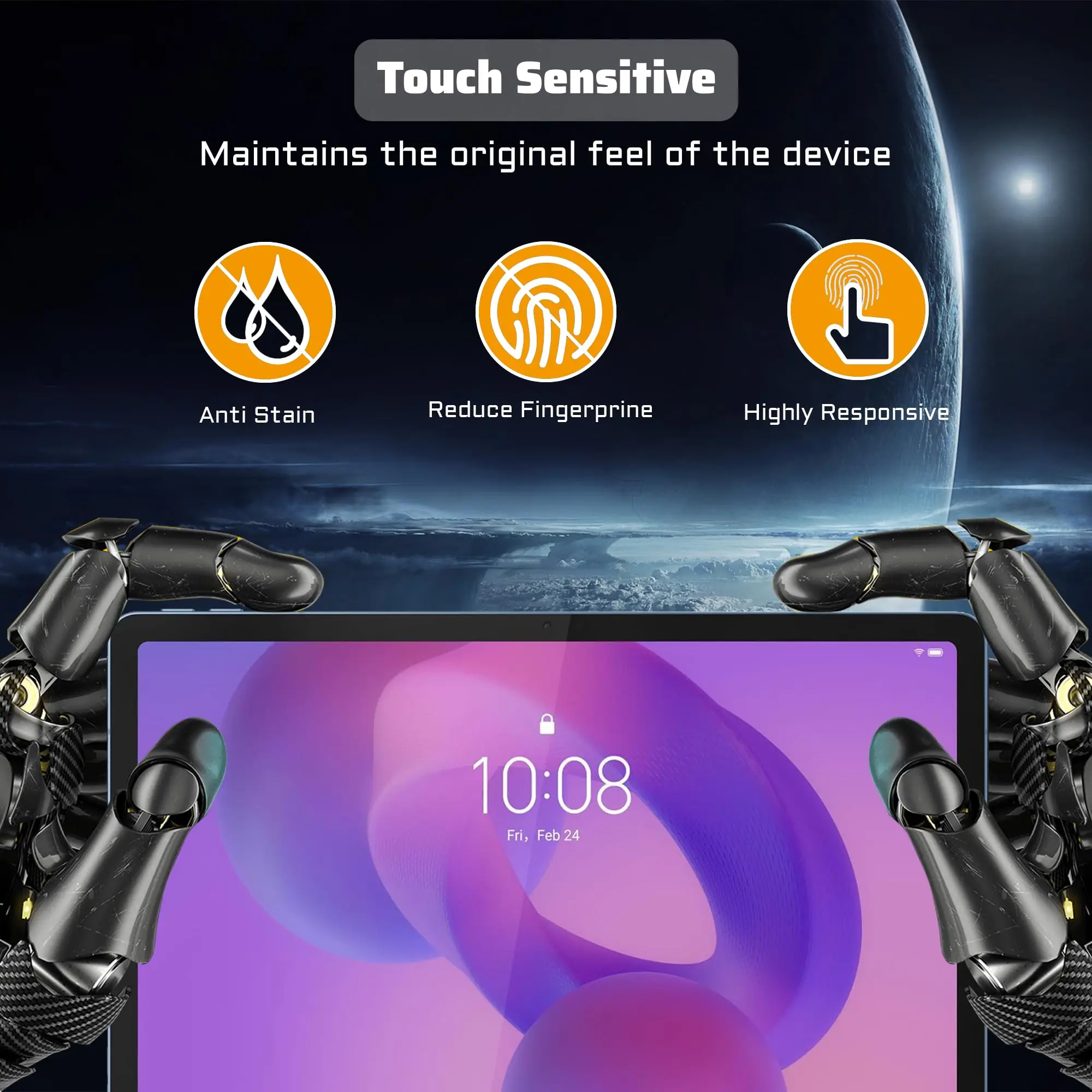 Tablet Tempered Glass For Lenovo Idea Tab Plus (12.1