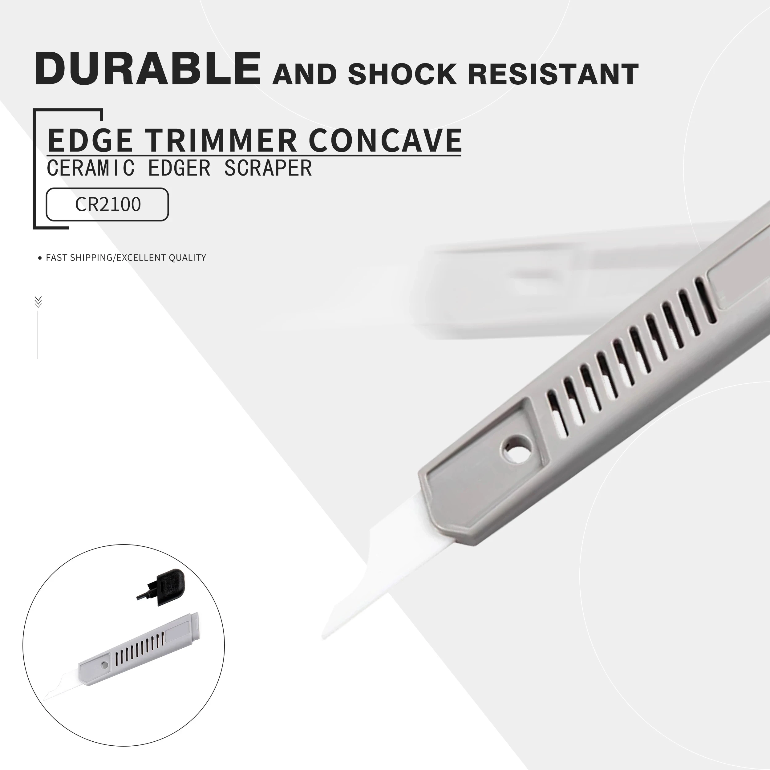 

NOGA trimmer inner concave ceramic trimming scraper aluminum plastic deburring CR2300 CR2500 CR2100 CR3000 Removal of PVC burrs