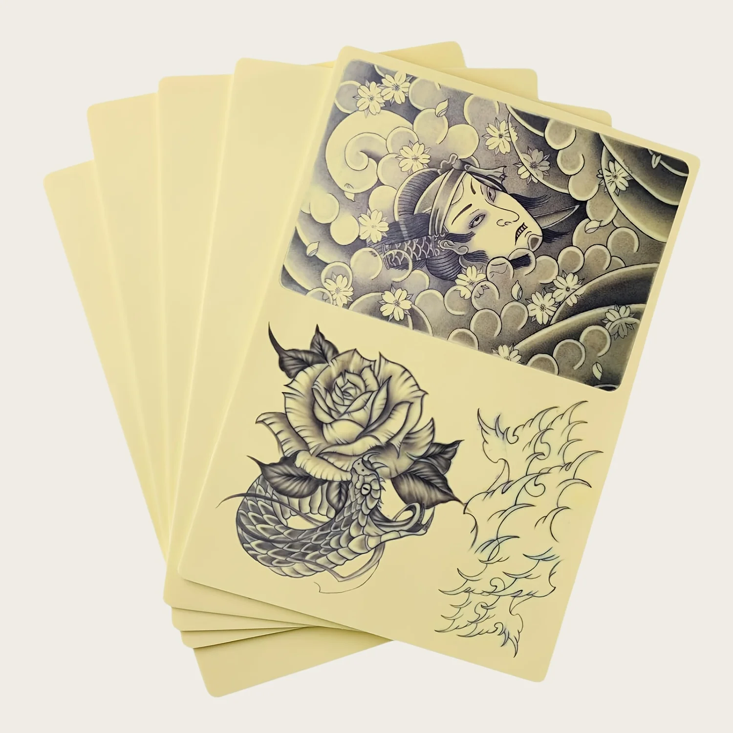 3MM A3 Double-Sided Tattoo Practice Skin  Blank Thick Fake Skin for Beginners And Professionals