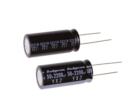 2pcs Imported Aluminum Electrolytic Capacitor 50V 2200UF 16x35 YXJ High Frequency and Long Life 16*35 50V 2200UF