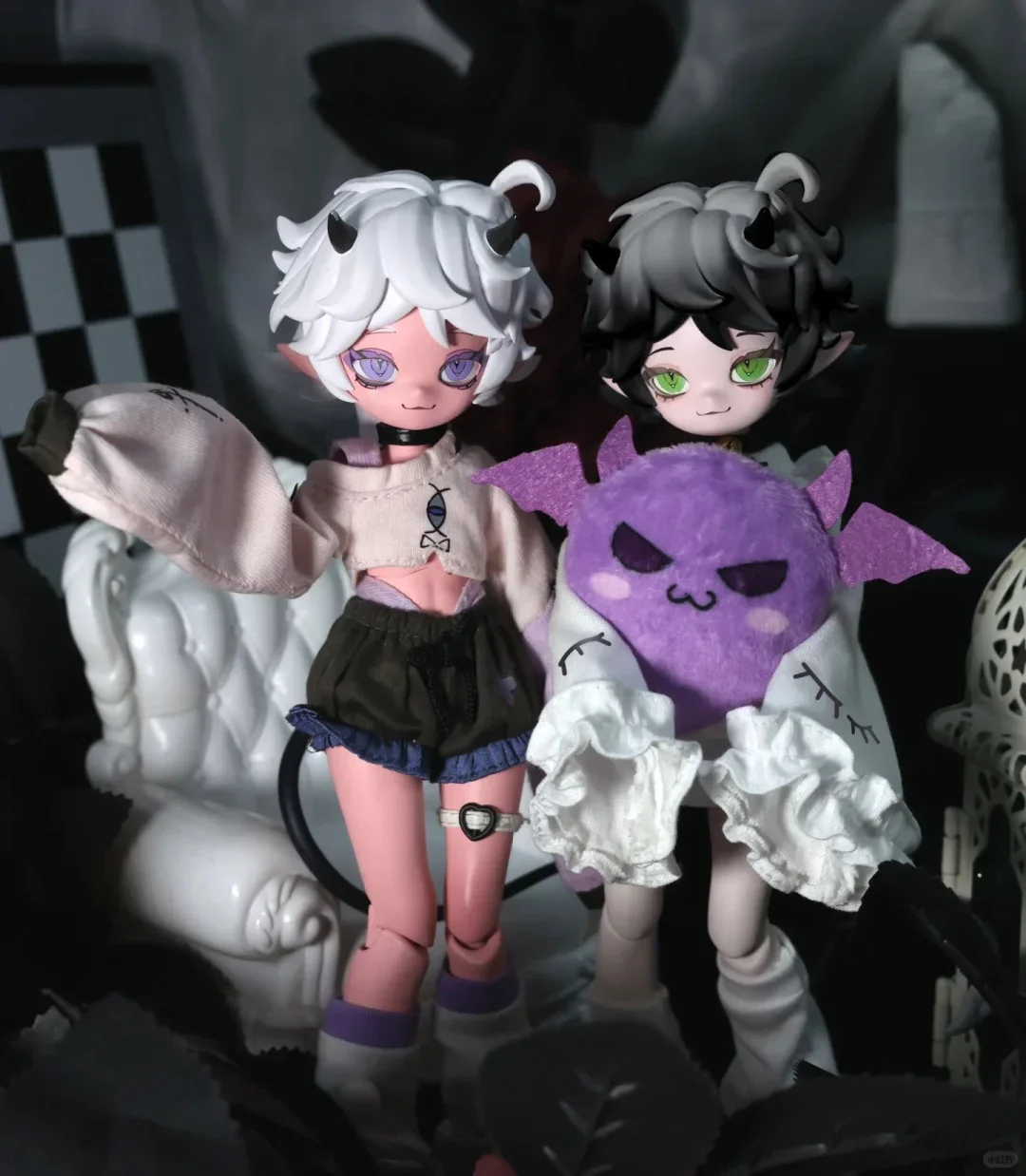 Pre-Sale Cooze Devil'S Horns Series 1/8 Bjd Blind Box Movable Doll Ornament Exquisite Toys Joint Mobility Creative Children Gift