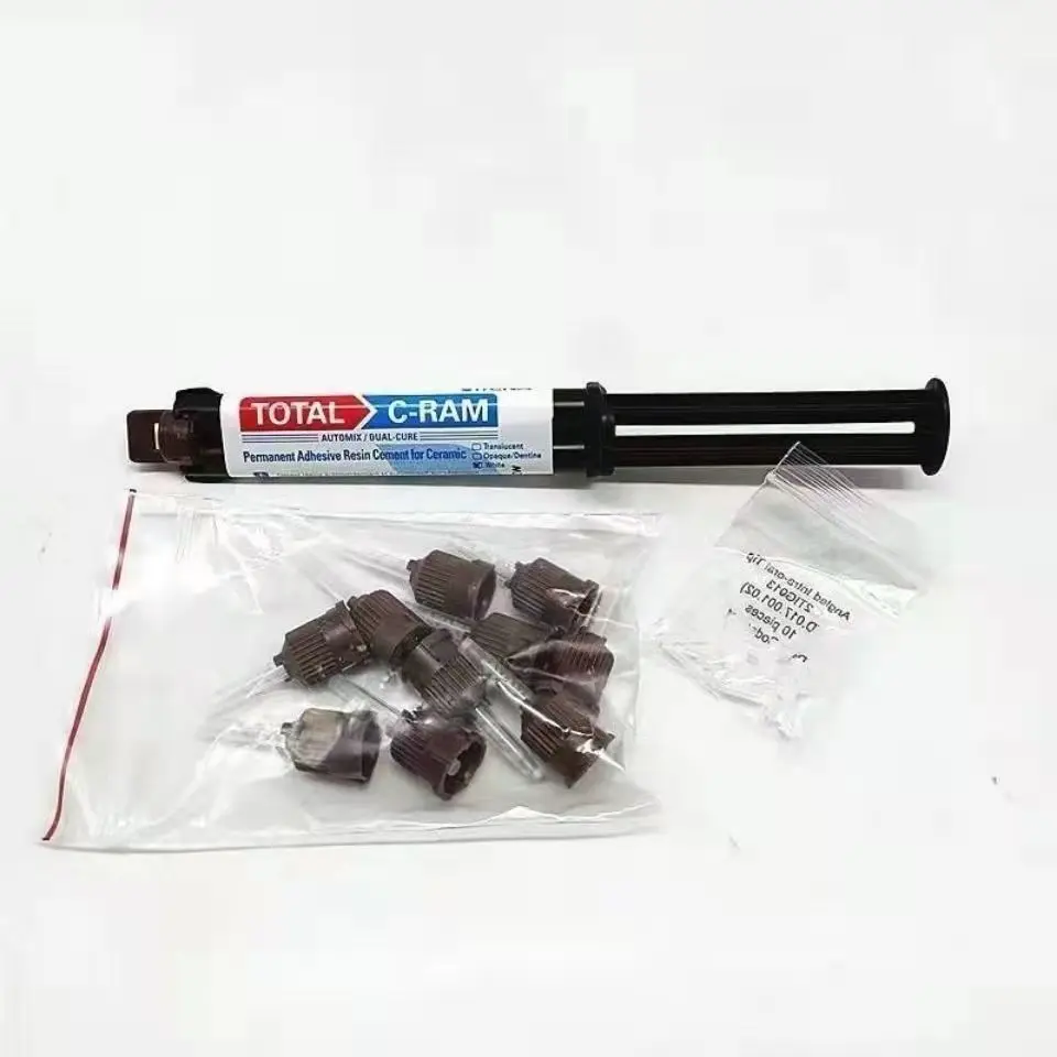 

Dental Dual Curing Resin Edina Self Etching Adhesive All Ceramic Crown Inlay Veneer Dental Defect Repair Laboratory Materials