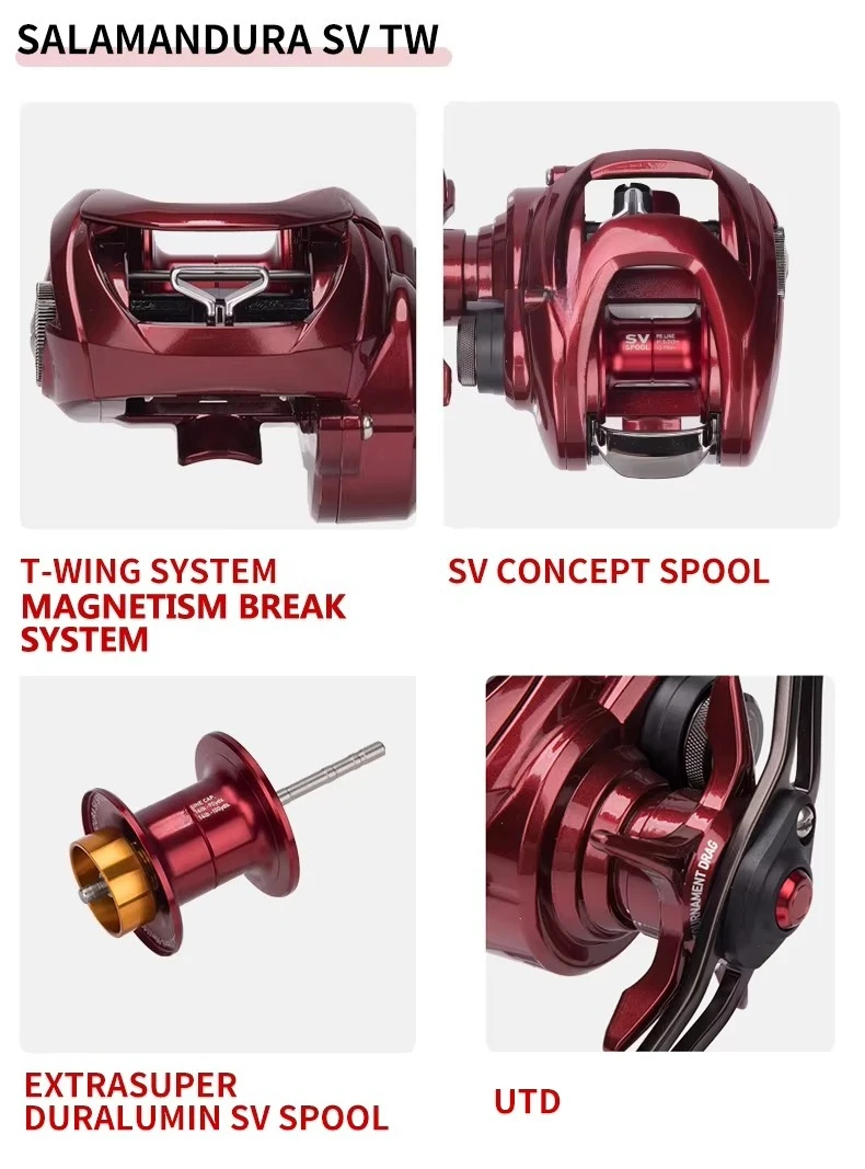 Reel 7 + 1BB maximum resistance 5KG fishing wheel T-wing system zero regulator