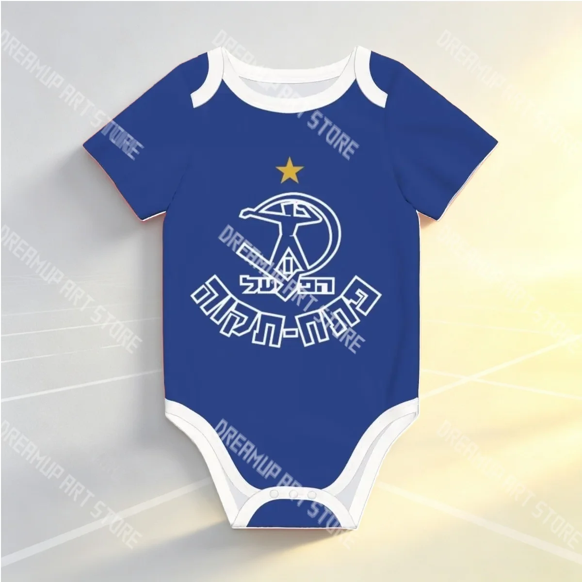 3D Print Hapoel Petah Tikva Unisex Shirt Baby Bodysuit Newborn Onesie Boy Girl Undershirt Outfit Baby Romper