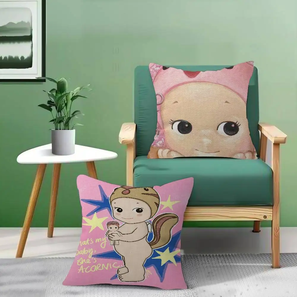 Cute S-Sonny Fruits A-Angles Maple Design Cushion Cover Happy Autumn Harvest decor Holiday Decorati Pillow Cover