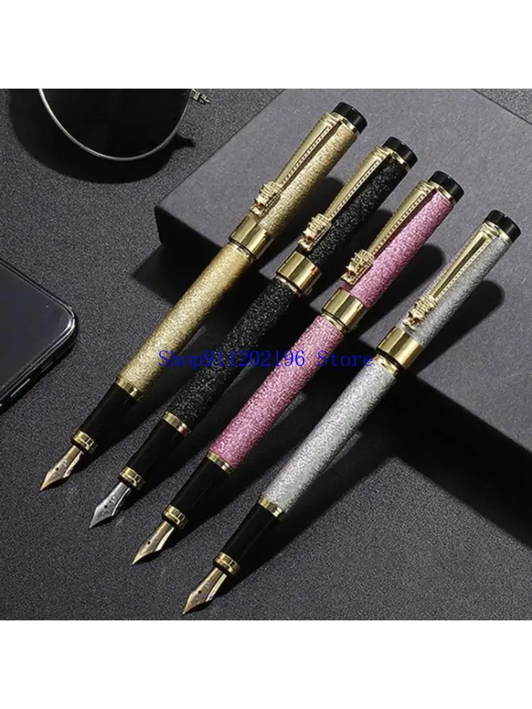 

P82A Офисные школьные принадлежности Канцелярские товары для мужчин и женщин Роскошные подарки Перьевая ручка 0,5 мм для очень