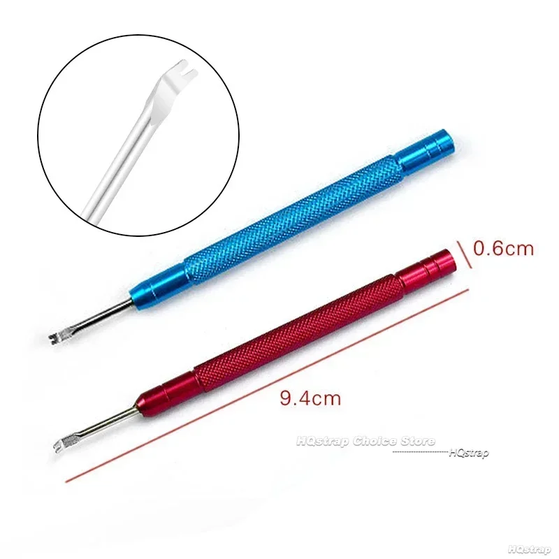 مشاهدة مكابس اليد انتهازي المناسب مجموعة أدوات ساعة الإبر المنتقى المزدوجة نهاية إبرة القلم الساعاتي أداة إصلاح الملحقات عدة