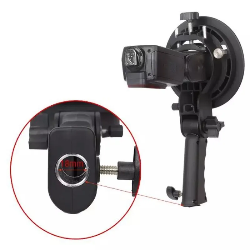 S-type Flash Bracket S-type Chuck Top Flash Rack S-type Bracket Umbrella Hole