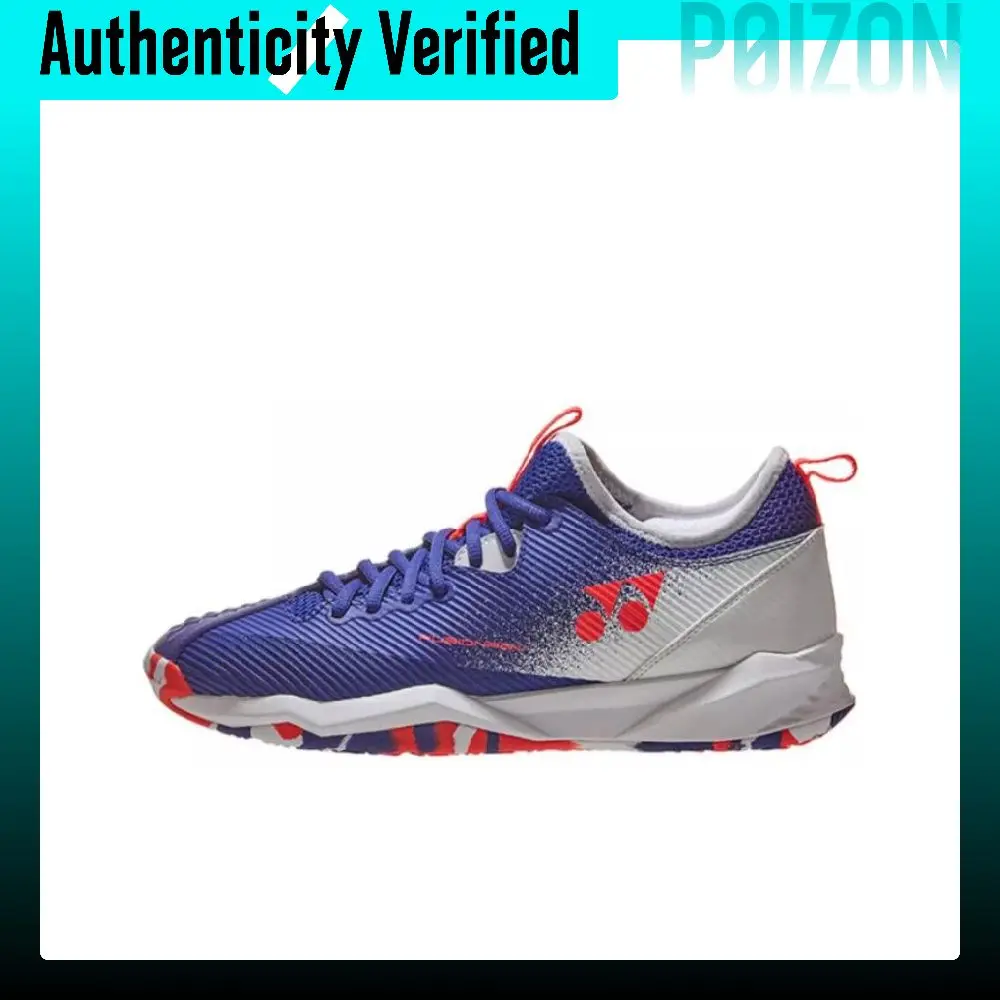 YONEX Power Cushion Cushioning Slip Resistant Breathable Low top Tennis Shoes Unisex White Blue SHTF4MAXEX