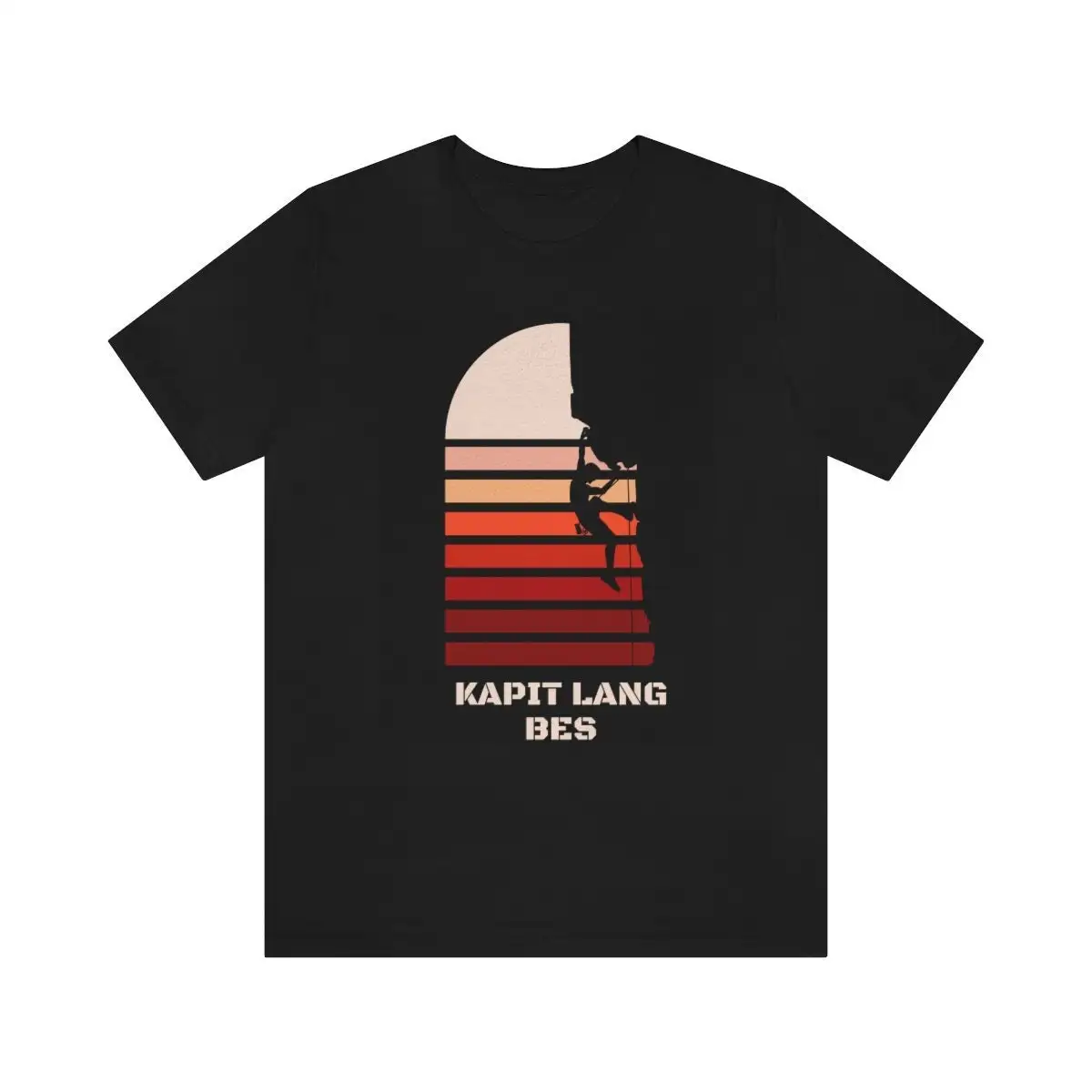 Filipino T Shirt For Men or Women s Aesthetic Pinoy Funny Tagalog Quote Apparel Kapit Lang Bes