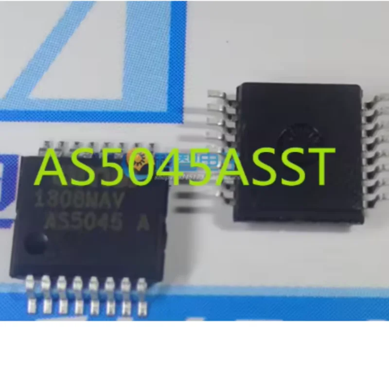 5PCS AS5045‑ASST SSOP‑16 12‑Bit Magnetic Rotary Encoder Contactless Angle Position Sensor PWM SSI Output IC Chip Electronic